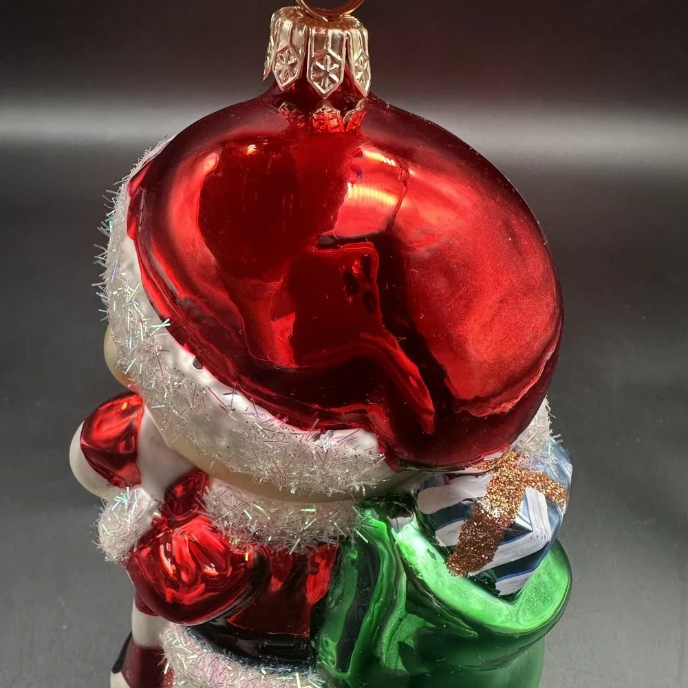 KURT ADLER POLONAISE CHARLIE BROWN SANTA THE PEANUTS ORNAMENT AP 1212 6